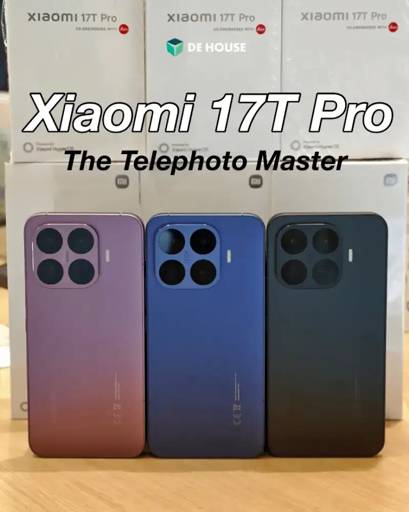 Xiaomi 17T Pro Leica 5x Periscope Telephoto & Free Headphone Noe