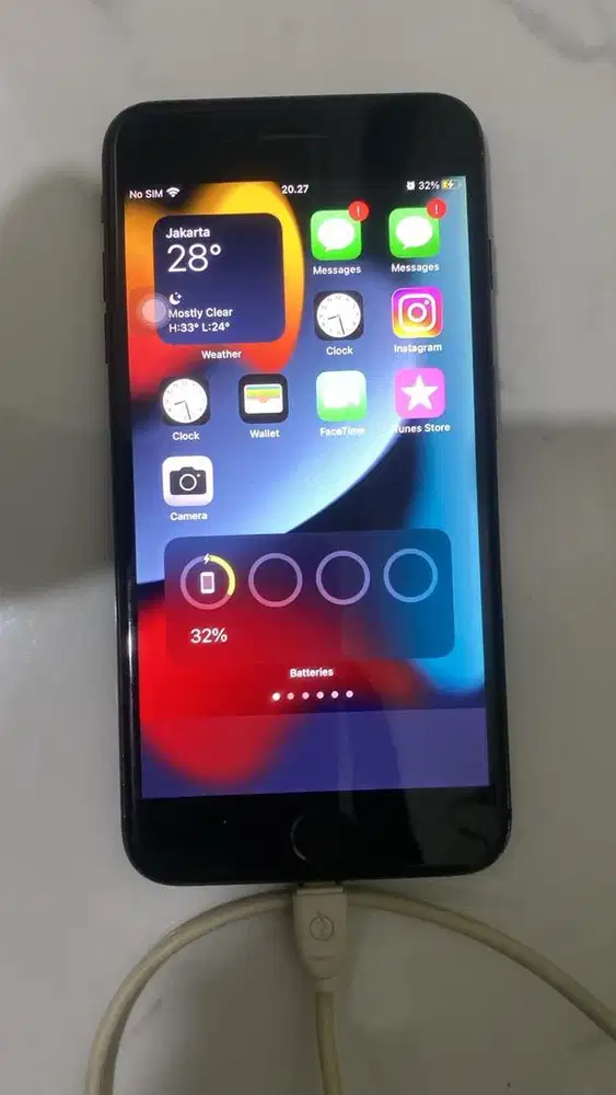 iPhone 7 plus 128GB resmi iBox No minus