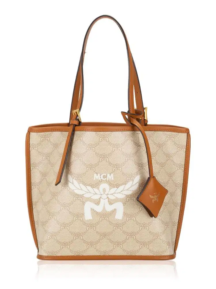 MCM Lauretos Himmel Mini Shopper