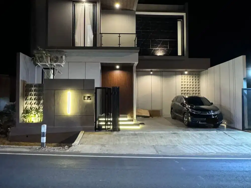 jual rumah full furnish cocok untuk villa atau kantor di jl kaliurang km 9