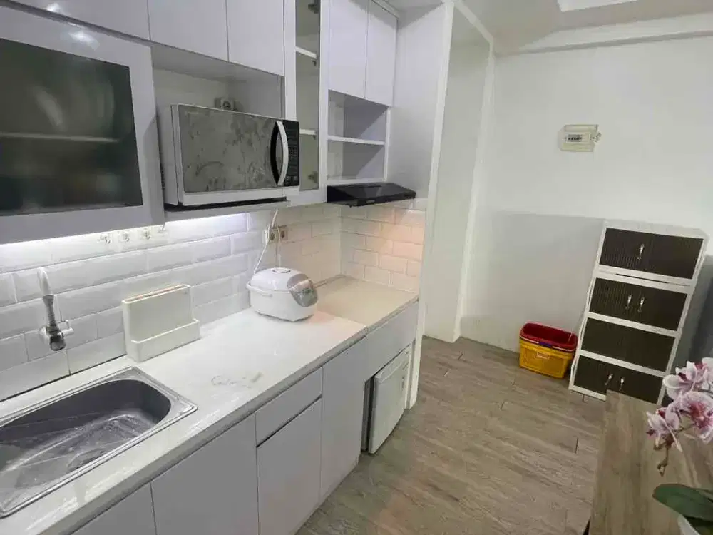 apartemen pakubuwono terrace tipe 2br interior rapi