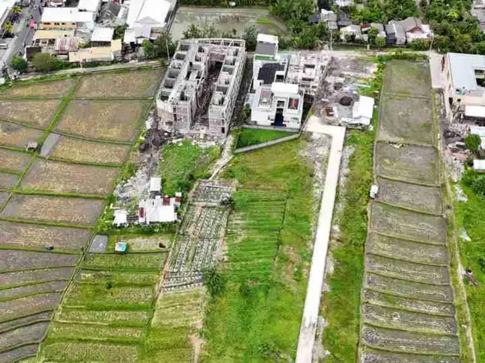 Tanah sewa 100m2 di dekat raya kerobokan, cocok buat tinggal - Kerobokan badung Bali