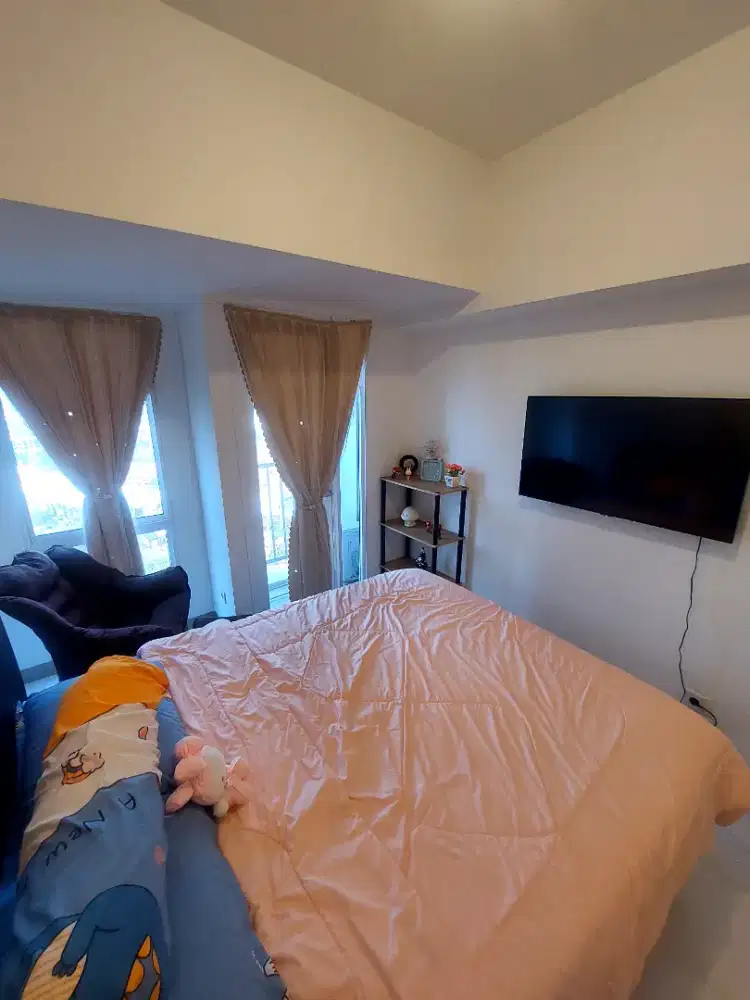 Disewakan apartmen tokyo pik2 studio semi furnish view laut dan kota