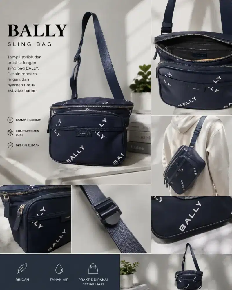 Bally SlingBag - Elegan Dan Premium