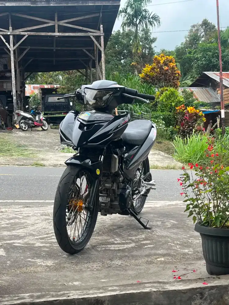 Jual motor MX king V1 hitam