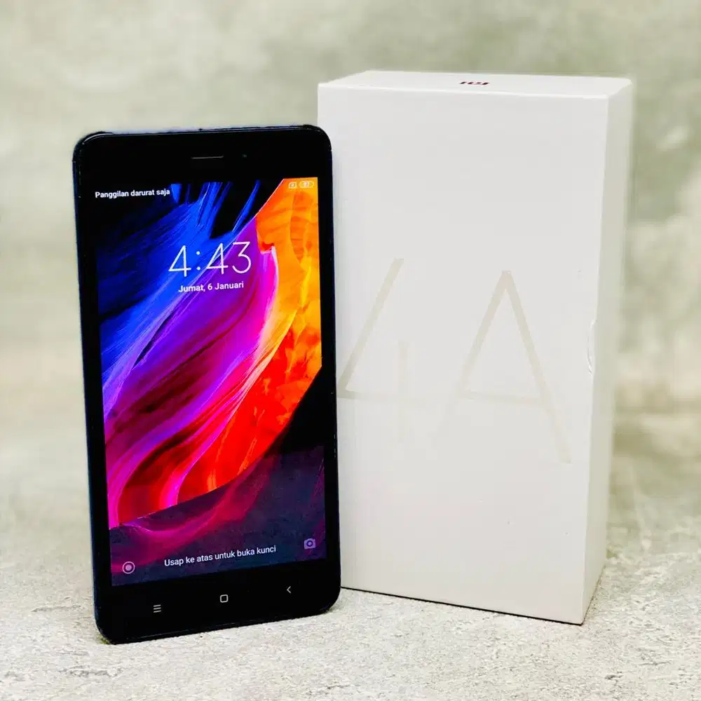XIAOMI REDMI 4A 2/16 LENGKAP