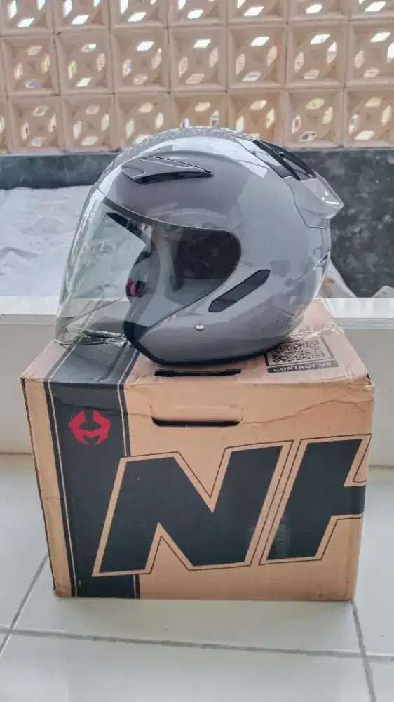 Jual aja helm NHK R1 new single visor 100% mulus