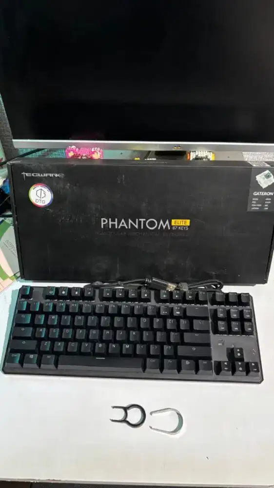 TECHWARE PHANTOM ELITE 87 KEYBOARD MECHANICAL GAMING