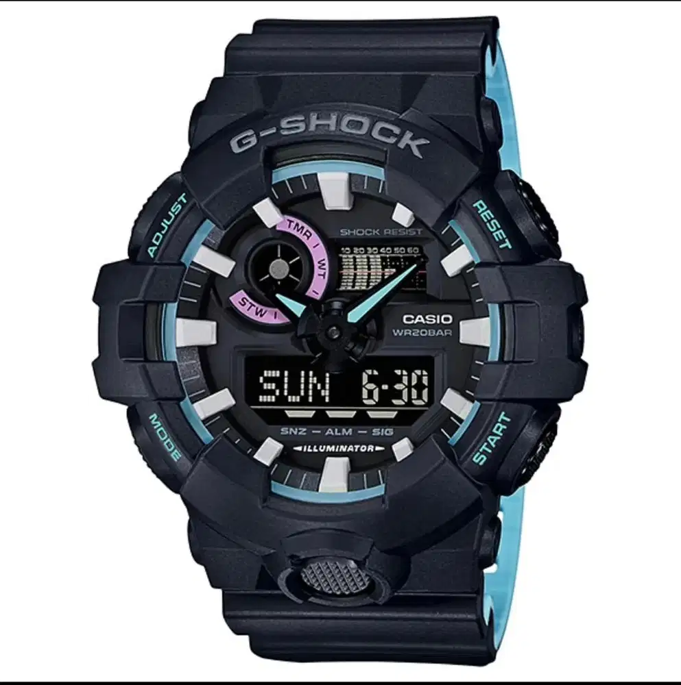 Jam Tangan Casio GShock GA 700PC 1A (preloved) with tags Original