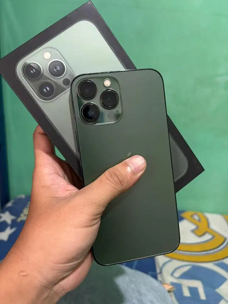 iPhone 13 Promax 128 GB Green Beacukai