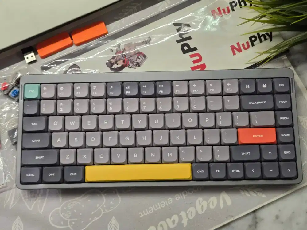 Nuphy Air75 Mechanical Keyboard Low Profile Bluetooth Wireless iMac