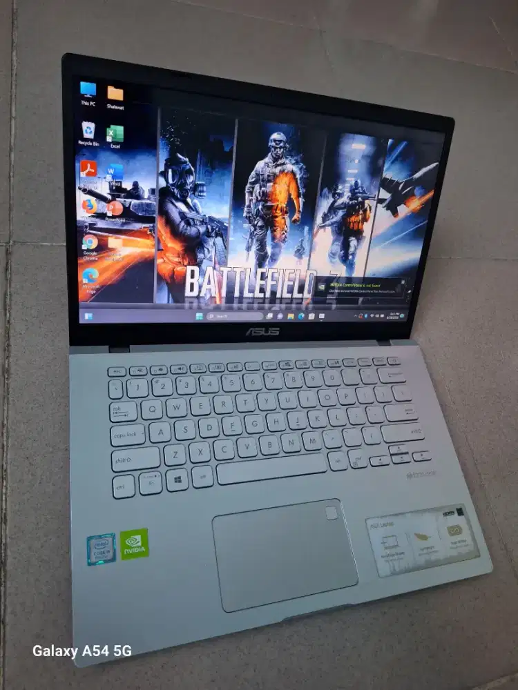 Bismilmah dijual laptop asus vivobook slim core i5 siap pakai
