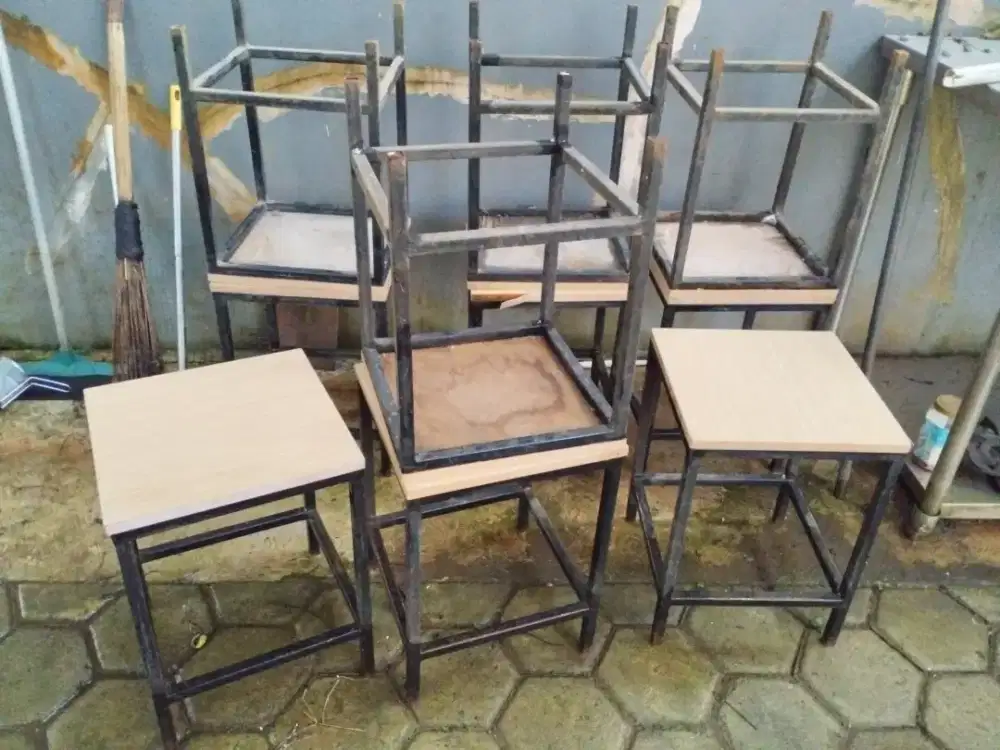 Jual meja dan kursi eks resto