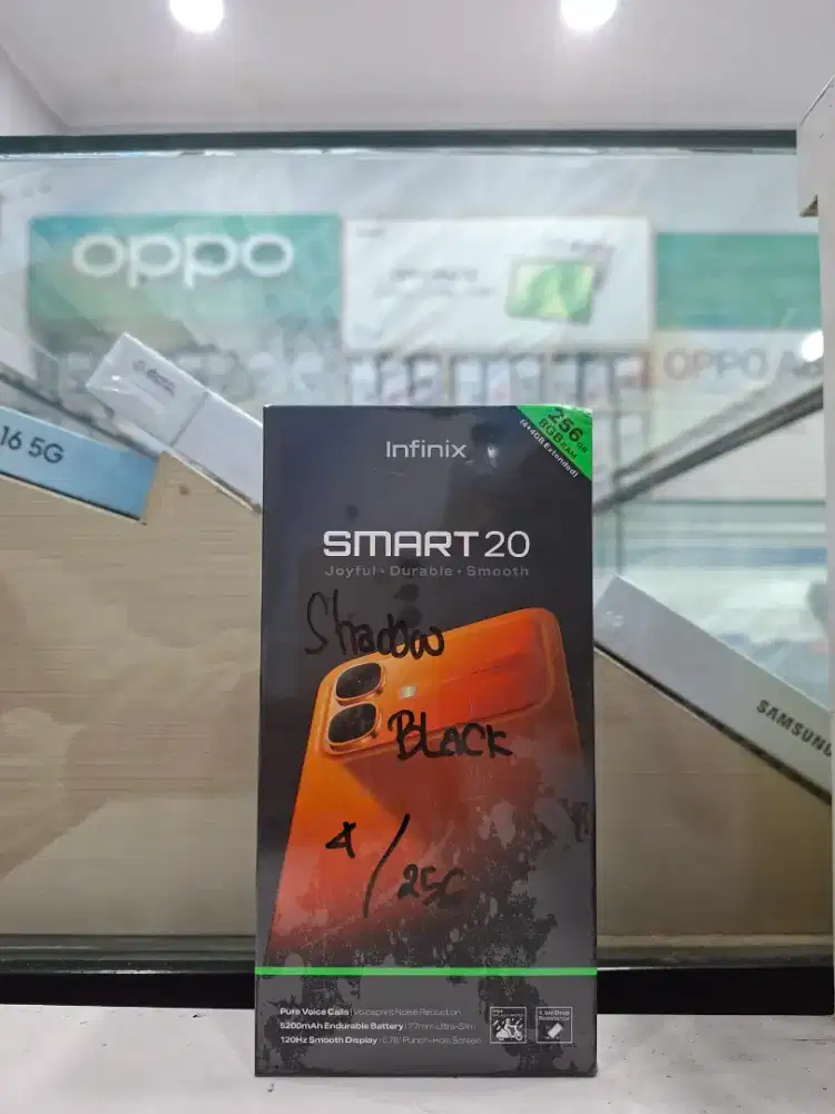 INFINIX SMART 20 4/256 NEW MURAH GARANSI RESMI