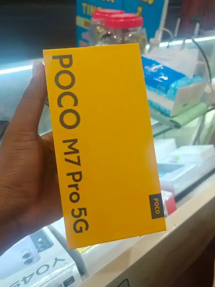New Poco m7 pro 5G ram8/256 garansi resmi 1 tahun
