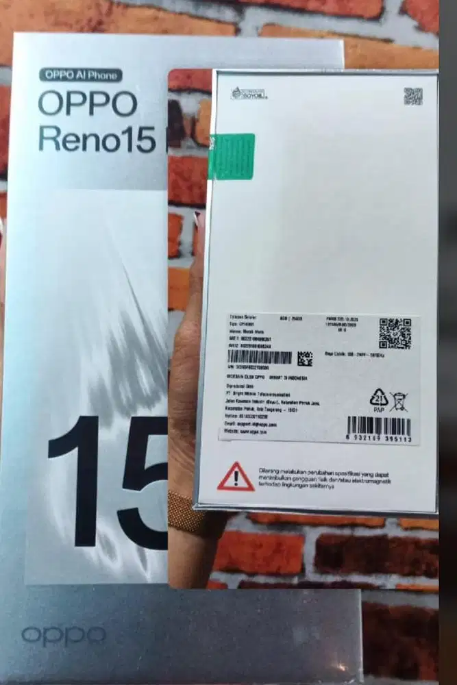 Oppo reno 15 f 8/128