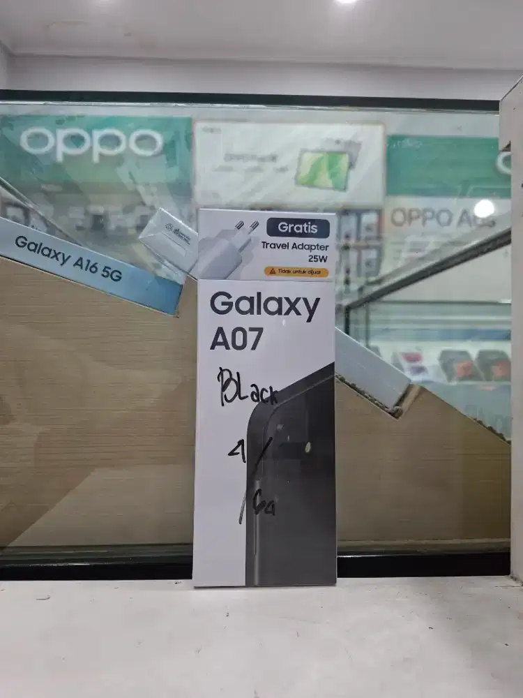 SAMSUNG A07 4/64 NEW MURAH GARANSI RESMI