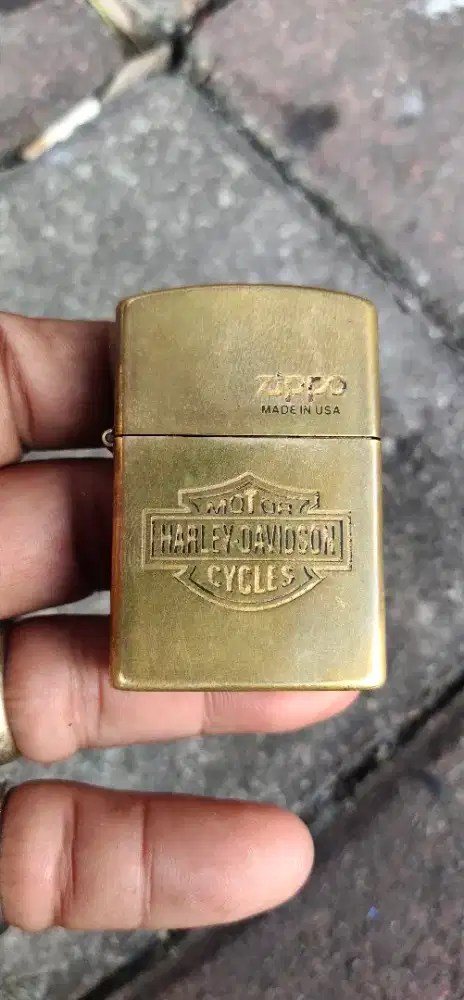 Korek Zippo Ori Made In USA Thn 1996 Double Sound - Preloved