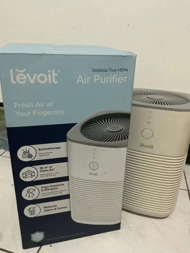 Air purifier - Levoit LH-128 Dual HEPA filter H13