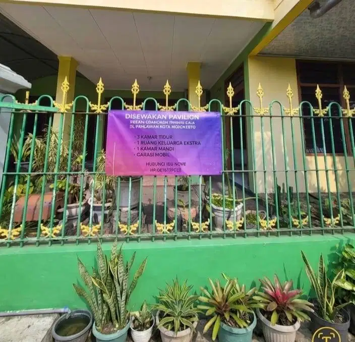Disewakan Paviliun Strategis buat Usaha/tempat tinggal