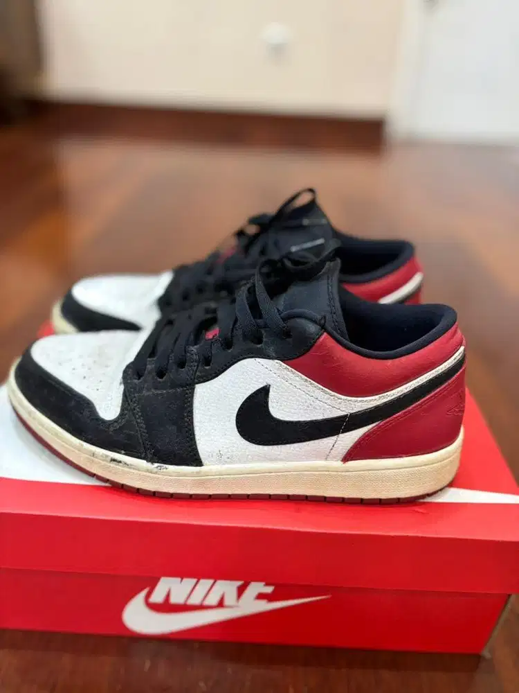 Nike Air Jordan 1 Low Bred Toe