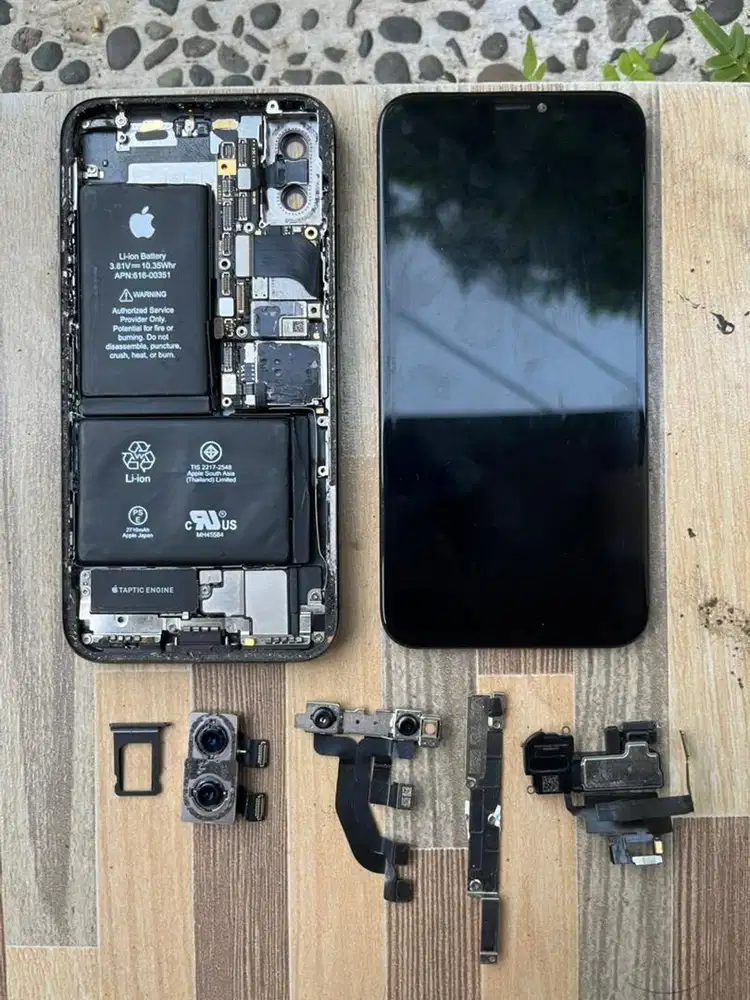 Iphone X part mesin mati