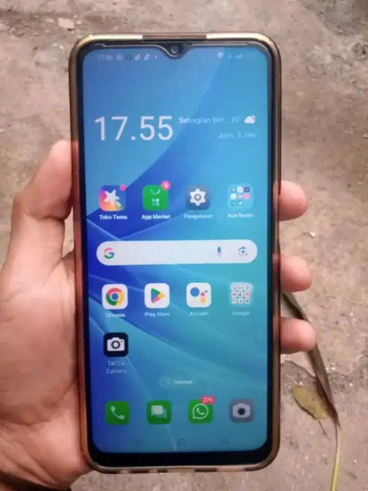 Oppo a57 bekas rasa baru