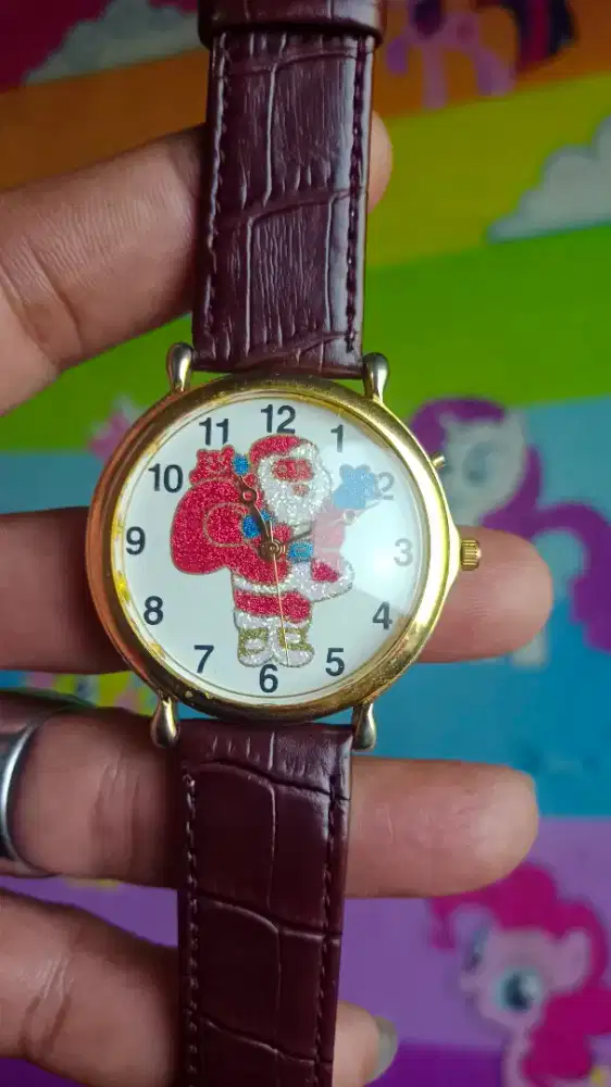 Jam santa klaus christmas vintage