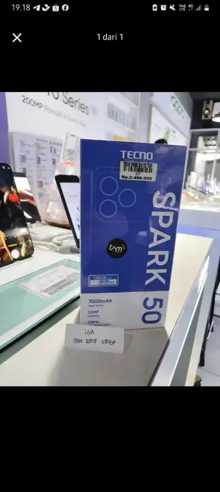 TECNO SPARK 50 6/128 | ATLANTIS DAHSYAT