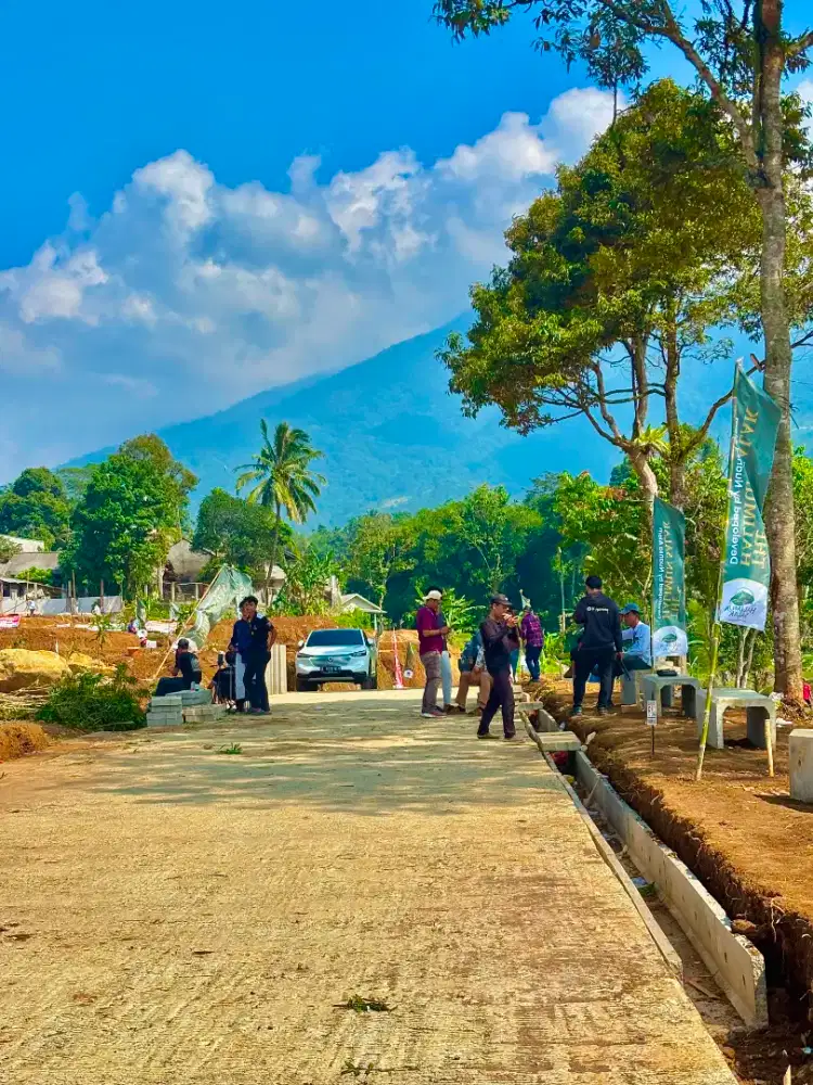 Tanah kavling bernuansa Eropa view gunung salak 82