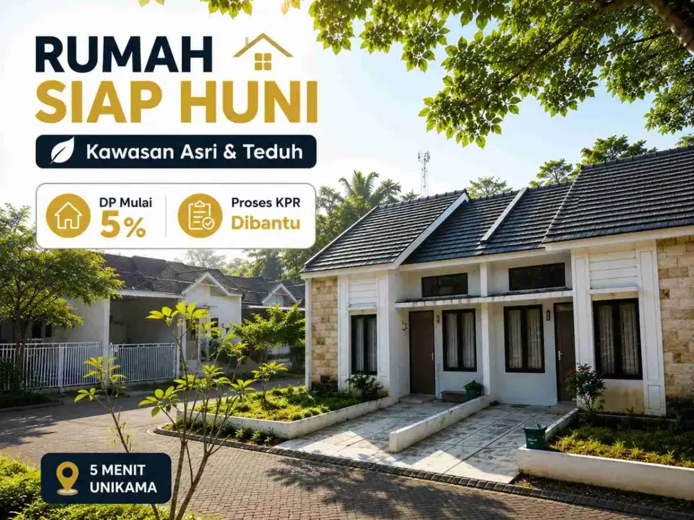 Rumah Siap Huni 200 Jutaan, One Gate System dan Akses Strategis
