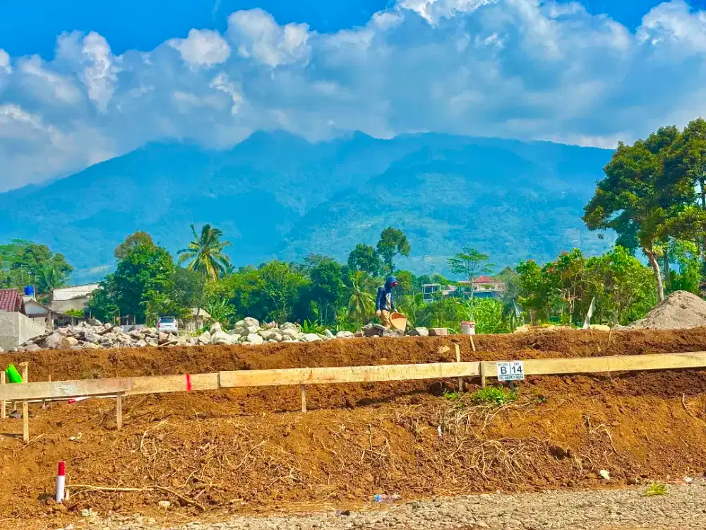 Tanah kavling bernuansa Eropa view gunung salak 20