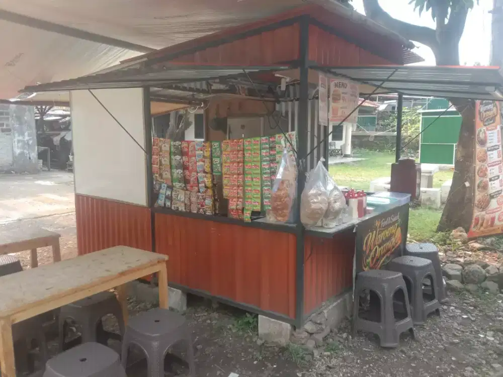 DI JUAL BOOTH KONTAINER