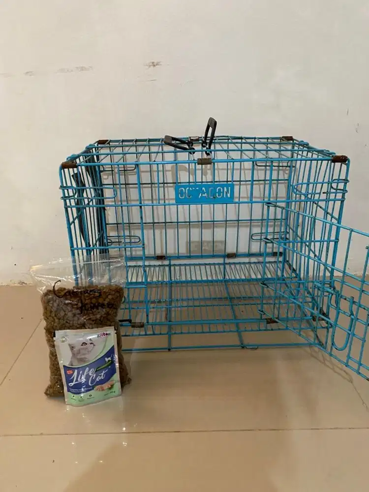 Kandang Kucing Besi
