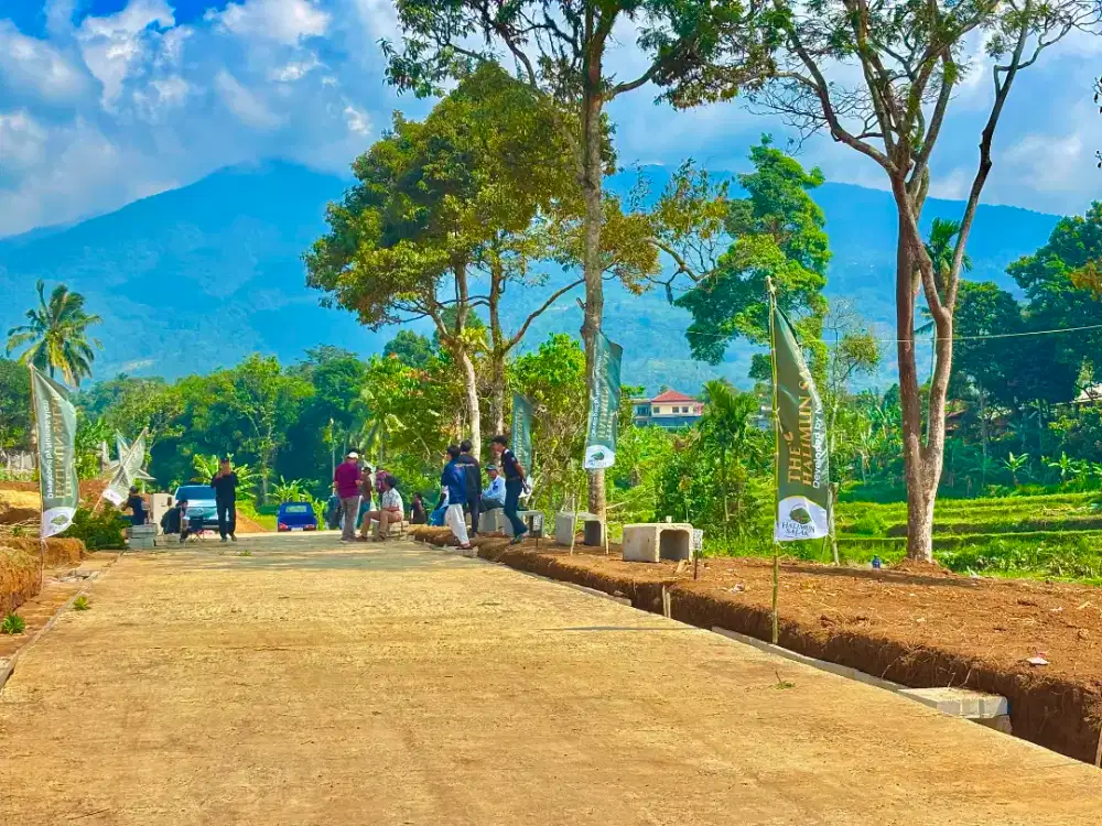 Tanah kavling bernuansa Eropa view gunung salak 18