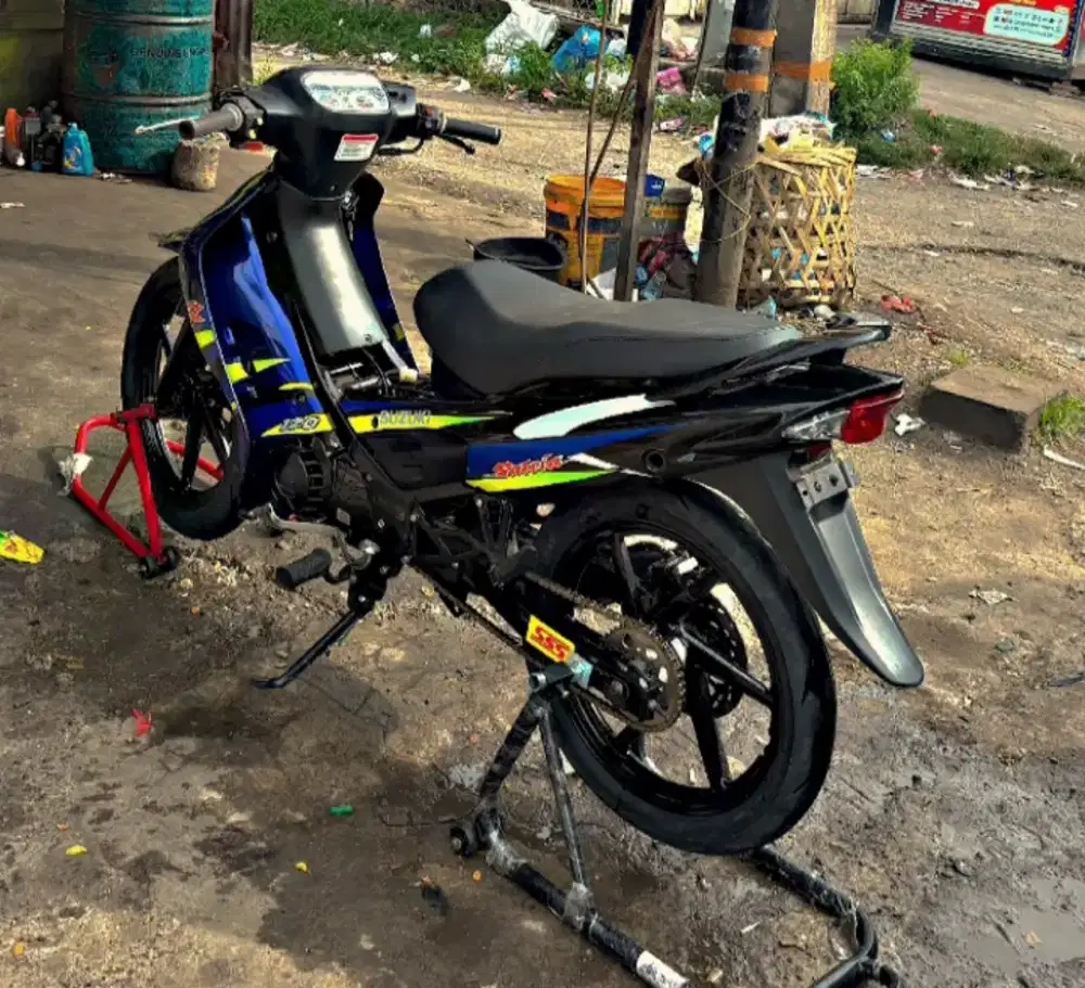 DI JUAL SATU UNIT SATRIA HIU 2006 AKIR
