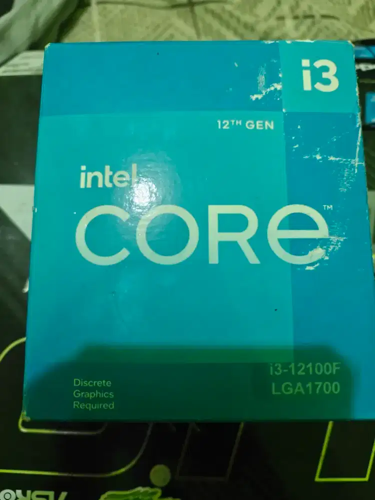 Intel i3 12100f + mobo h610m hvs