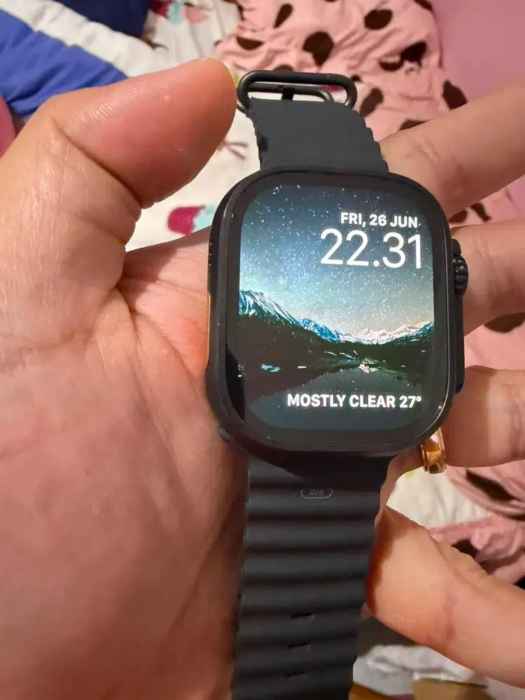 Apple watch ultra 2GPS+celluler 49mm black titanium with ocean band