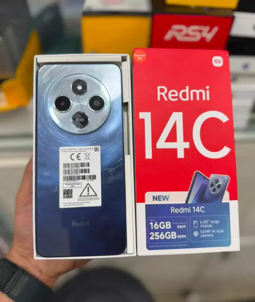 SECOND REDMI 14C 6/128GB Garansi Resmi