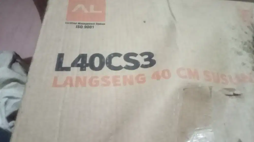 Jual langseng tiga susun  UK 40cm