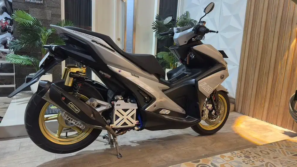 Aerox old 2019 silver full modif