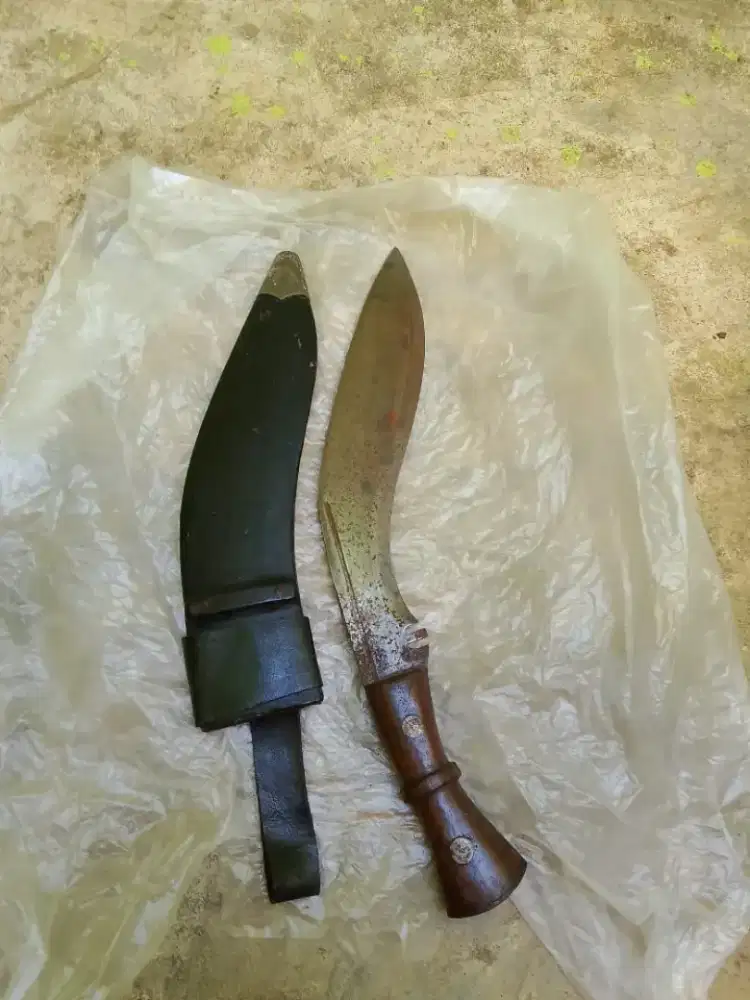 Pisau KUKRI NEPAL Asli Antik