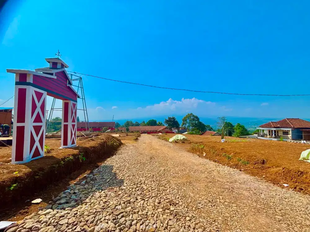 Tanah kavling bernuansa Eropa view gunung salak 58