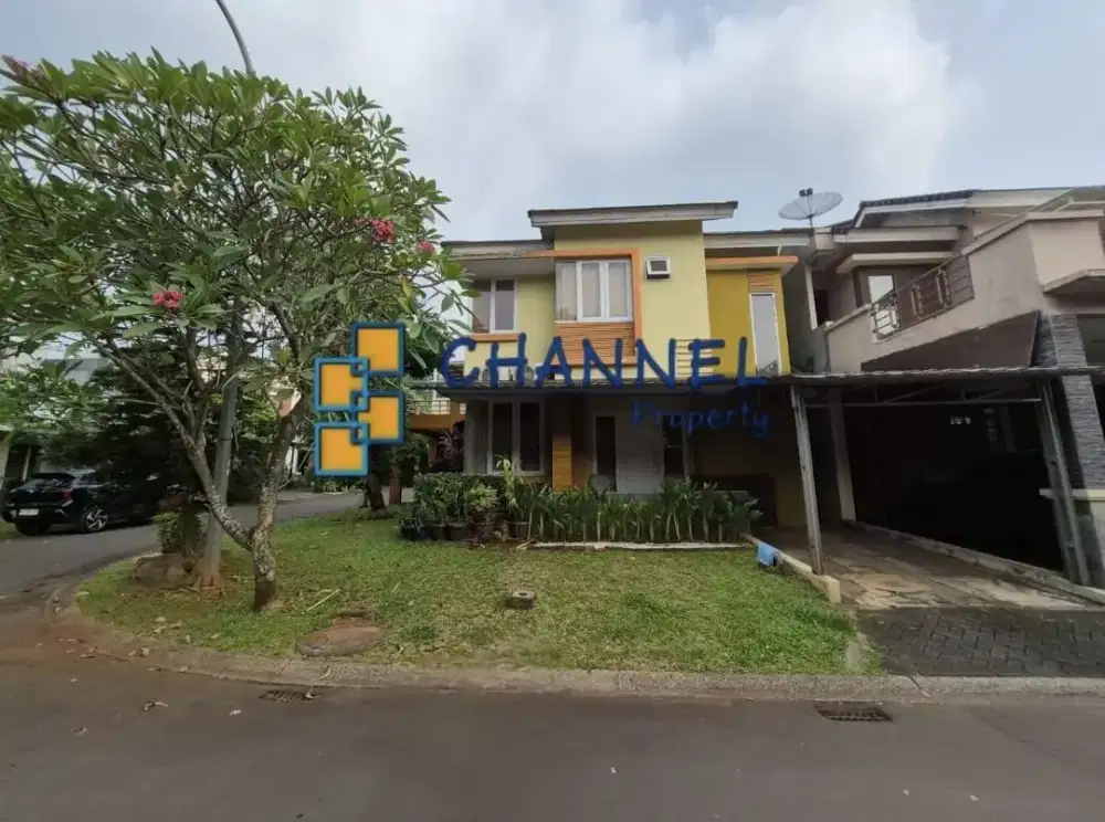 JUAL RUMAH HOEK DEKAT TOL BSD BINTARO