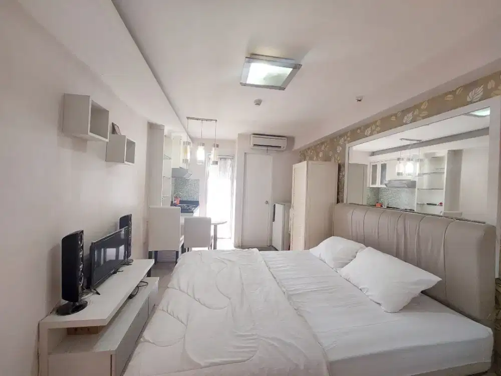 Sewa Apartemen Studio Kalibata City tower Nusa indah Green Palace