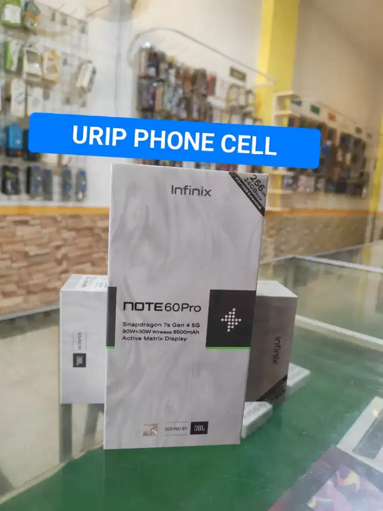 INFINIX NOTE 60 PRO 8/256 Promo+bonus cash & credit garansi Resmi