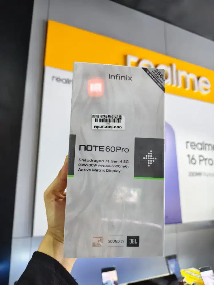 INFINIX NOTE 60 PRO 8/256 GB READY STOK DI TOKO ATLANTIS JEMPONG