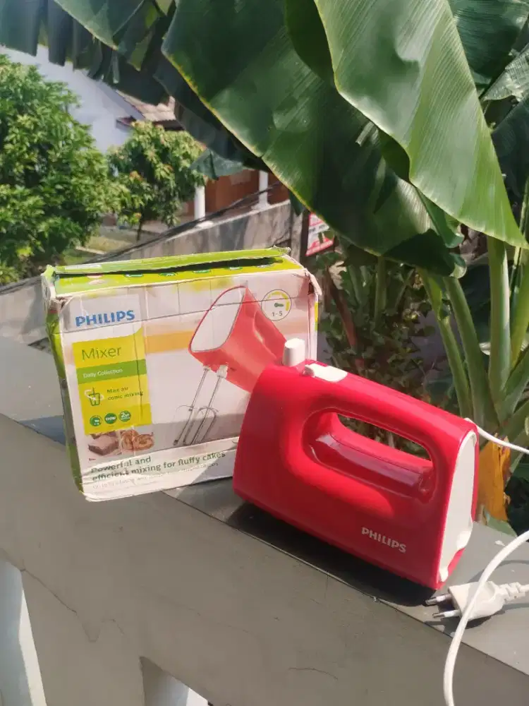 Philips mixer HR1559/2 merah