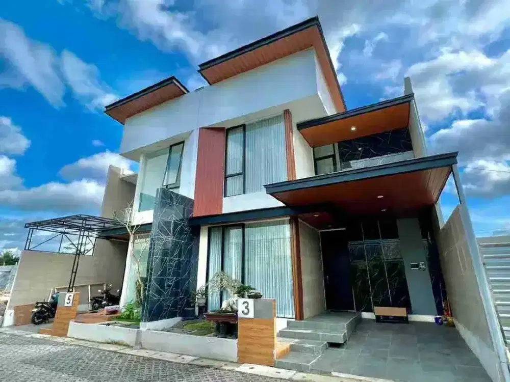 di jual rumah dalam komplek ada pool di jl magelang mlati dekat pemda sleman