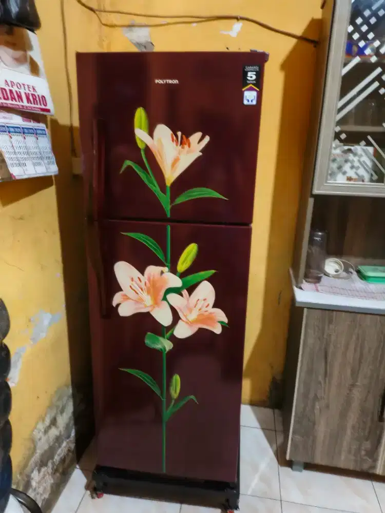Jual kulkas Polytron Belleza jumbo
